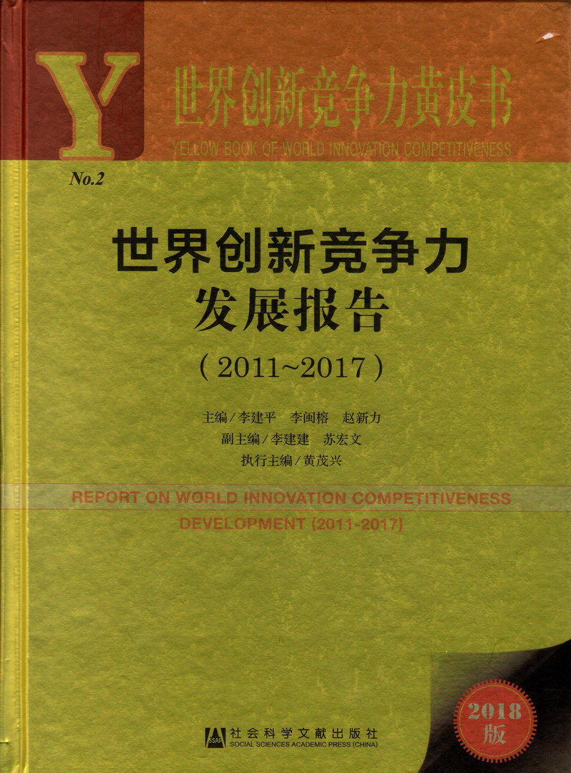 免费床上肏屄啊啊啊世界创新竞争力发展报告（2011-2017）